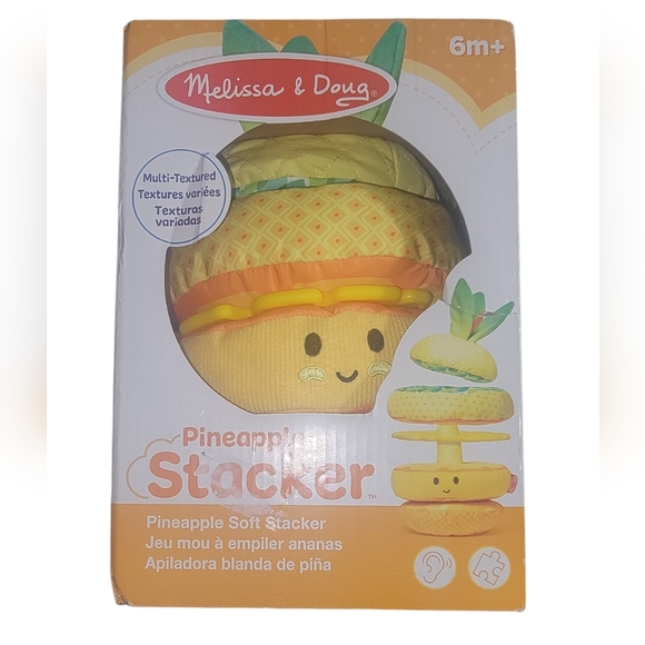 Melissa & Doug Pineapple Soft Stacker - Picture 11 of 11